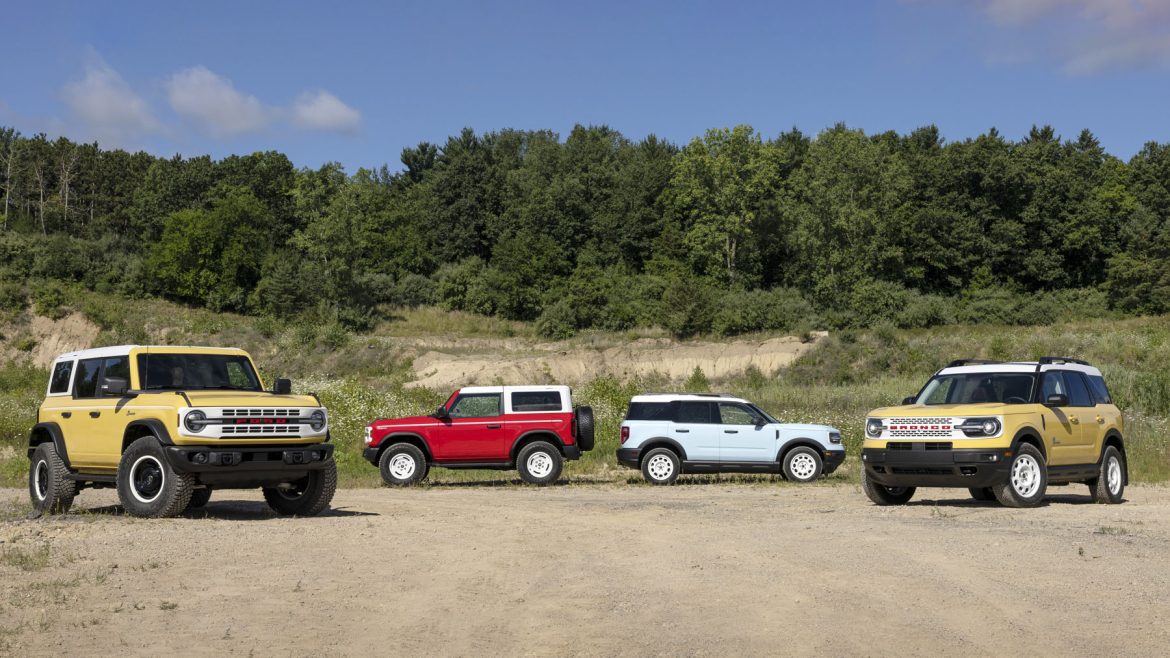 Welcome Back to the 1960s: New Ford Bronco Heritage Edition